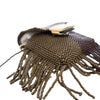 Fendi Beaded Pequin Pico Baguette Charm Crossbody Secondhand