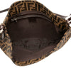 Fendi Zucca Canvas Croissant Hobo Secondhand