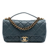 Chanel CC Quilted Calfskin Top Handle Bag Secondhand