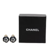 Chanel CC Resin Flower Clip On Earrings Secondhand