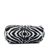 Secondhand Bottega Veneta Textured Nappa Zebra Print Chain Pouch