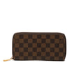 Louis Vuitton Damier Ebene Zippy Long Wallet Secondhand