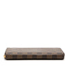 Louis Vuitton Damier Ebene Zippy Long Wallet Secondhand