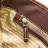 Prada Leather Trimmed Canvas Canapa Logo Satchel Secondhand