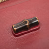 Gucci Grained Calfskin Logo Half Moon Crossbody Secondhand
