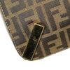 Fendi Zucca Canvas Shoulder Bag Secondhand