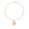 Chanel Gold Plated Sun Medallion Charm Bracelet Secondhand