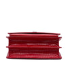 Saint Laurent Medium Croc Embossed Leather Sunset Crossbody Secondhand