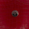 Saint Laurent Medium Croc Embossed Leather Sunset Crossbody Secondhand