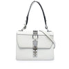 Prada City Calf and Saffiano Studded Elektra Satchel Secondhand