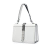 Prada City Calf and Saffiano Studded Elektra Satchel Secondhand