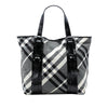 Secondhand Burberry Medium Beat Check Nylon Victoria Tote
