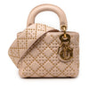 Dior Mini Lambskin Cannage Studded Supple Lady Dior Secondhand