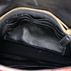 Saint Laurent Mini Chevron Sheepskin Multicolor Monogram College Satchel Secondhand