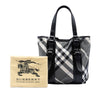 Burberry Small Beat Check Nylon Victoria Tote Secondhand