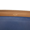 Celine Tricolor Leather Pocket Envelope Zip Clutch Secondhand