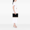 Balenciaga Canvas Navy Clip M Clutch Secondhand