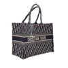 Dior Medium Oblique Embroidered Canvas Book Tote Secondhand