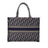 Dior Medium Oblique Embroidered Canvas Book Tote Secondhand