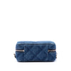 Chanel CC Printed Denim Camera Case Secondhand
