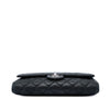 Chanel CC Quilted Caviar Flap Clutch with Chain Secondhand
