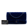 Chanel Medium Classic Velvet Double Flap Secondhand