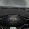 Chanel Mini CC Quilted Patent Leather Top Handle Clutch with Chain Secondhand