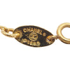 Chanel CC Gold Plated Pendant Necklace Secondhand