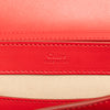 Ferragamo Small Calfskin and Suede C Clutch With Chain Secondhand