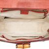 Gucci Medium Leather New Bamboo Satchel Secondhand