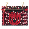 Miu Miu M/M Paris Emiuticon Jacquard and Goatskin Pouch Secondhand