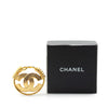 Chanel Gold Plated CC Brooch Secondhand