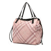 Burberry Supernova Check Nylon Buckleigh Tote Secondhand