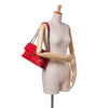Chanel Large Quilted Shiny Lambskin Burgundy Rocks Flap Secondhand