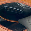 Ferragamo Lizard Embossed Leather Vara Crossbody Secondhand