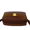 Ferragamo Lizard Embossed Leather Vara Crossbody Secondhand