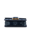 Dior Printed Denim Flowers 30 Montaigne Flap Secondhand