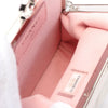 Chanel Lambskin and Acrylic Kiss Clutch with Chain Secondhand