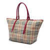 Burberry Medium Haymarket Check Coated Canvas Salisbury Tote Secondhand