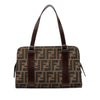 Fendi Zucca Canvas Handbag Secondhand