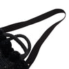 Prada Small Raffia Pompom Satchel Secondhand