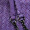 Secondhand Bottega Veneta Small Madras Goatskin Intrecciato Shoulder Bag