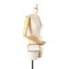 Celine Triomphe Coated Canvas Clutch On Chain Secondhand