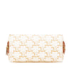 Celine Triomphe Coated Canvas Clutch On Chain Secondhand