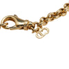 Dior Gold Plated Filigree Pendant Necklace Secondhand