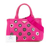 Prada Small Canvas Canapa Grommet Satchel Secondhand