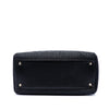 Dior Medium Patent Trimmed Woven Canvas Lady Dior Secondhand