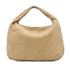 Bottega Veneta Small Metallic Nappa Intrecciato Veneta Hobo Secondhand