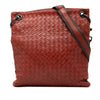 Bottega Veneta Leather Intrecciato Crossbody Secondhand