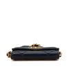 Chanel Lambskin 19 Flap Coin Purse With Chain Secondhand